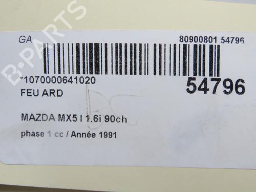 Used Right taillight MAZDA MX-5 I (NA) 1.6 (NA6C) (115 hp) 32277490