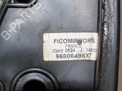 Left mirror PEUGEOT 207 (WA_, WC_) 1.4 HDi | BP28801990C26 