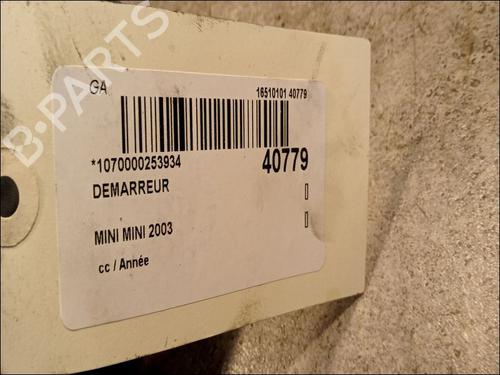 Used Starter MINI MINI (R50, R53) One (90 hp) 9610140