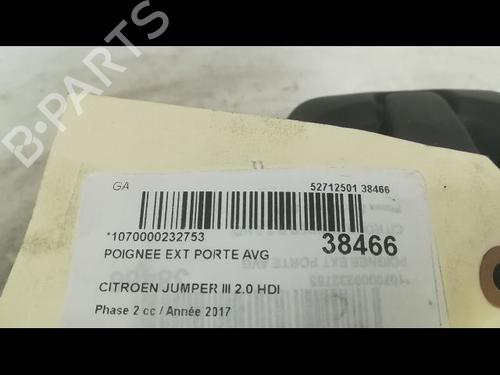 Used Front left exterior door handle CITROËN JUMPER II Van 2.0 BlueHDi 130 (130 hp) 9608053