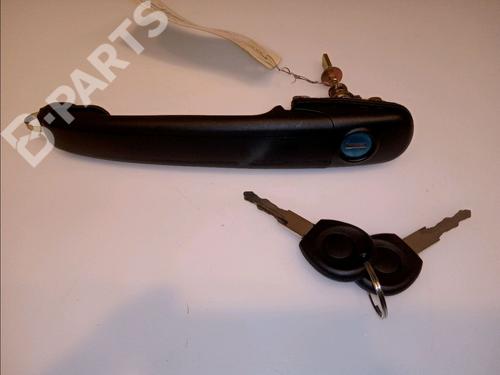 Used Front left exterior door handle VW POLO III (6N1) 60 1.4 (60 hp) 11214618
