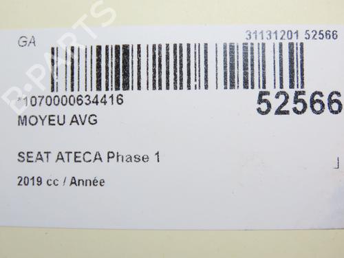 Used Right front steering knuckle SEAT ATECA (KH7, KHP) 1.6 TDI (115 hp) 28829840