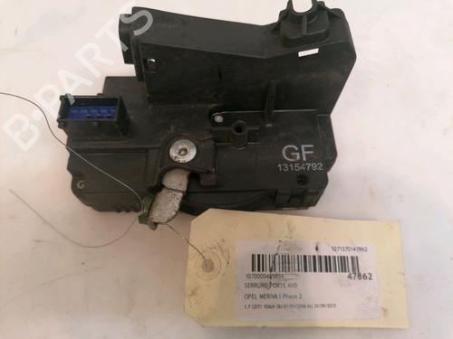 Front right lock OPEL MERIVA A MPV (X03) 1.7 CDTI (E75) | BP16667234C97 