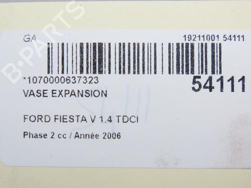 Used Expansion tank FORD FIESTA V (JH_, JD_) 1.4 TDCi (68 hp) 26968293