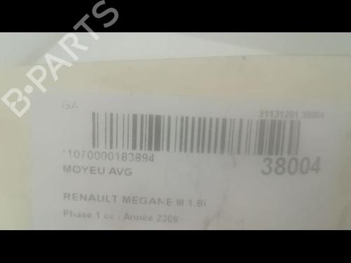 Right front steering knuckle RENAULT MEGANE III Hatchback (BZ0/1_, B3_) 1.6 16V Hi-Flex (BZ03) | BP14876064M26 