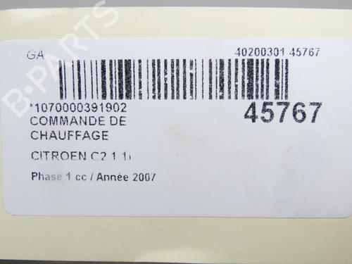 climate-control-citroen-c2-jm_-11-6451kp-2003-2004-2005-2006-2007-2008-2009-2010-2011-2012-2013-2014-2015-2016-2017-11101146 main image