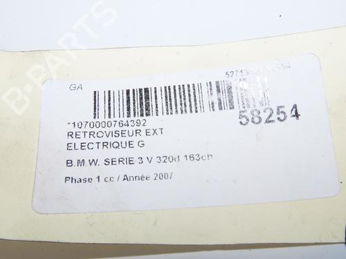 Used Left mirror Left mirror BMW 3 (E90) 320 d (177 hp) 39938068 39938068