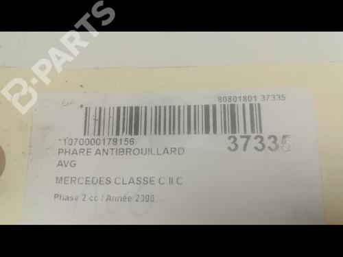 Left front fog light MERCEDES-BENZ C-CLASS (W203) C 220 CDI (203.008) | BP9602485C30 