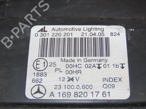 Left headlight MERCEDES-BENZ B-CLASS Sports Tourer (W245) B 200 CDI (245.208) | BP18129729C28 