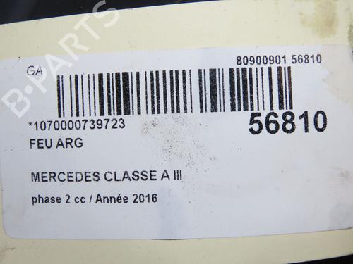 Used Left taillight Left taillight MERCEDES-BENZ A-CLASS (W176) A 200 CDI / d (176.008) (136 hp) 33860741 33860741