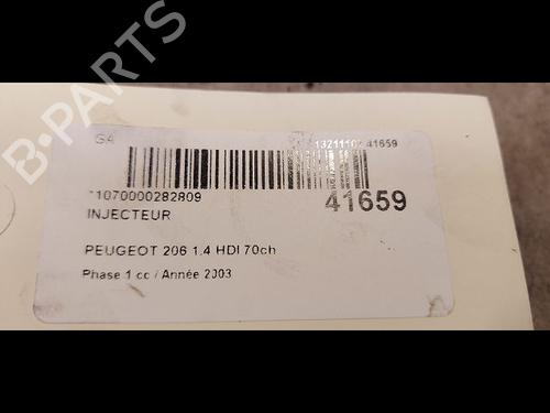 Used Injector PEUGEOT 206 Hatchback (2A/C) 1.4 HDi eco 70 (68 hp) 23171555