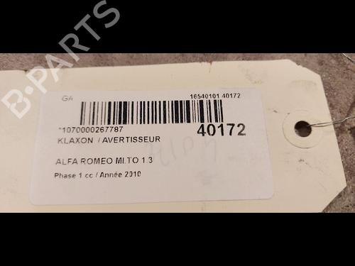 Used Horn ALFA ROMEO MITO (955_) 1.3 MultiJet (955AXP1A, 955AYC1A) (95 hp) 14874781