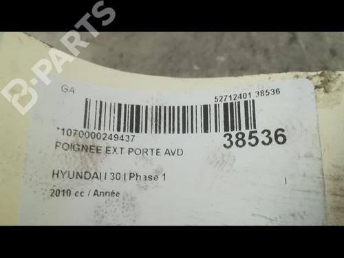 Front right exterior door handle HYUNDAI i30 (FD) 1.6 CRDi | BP9609628C129 