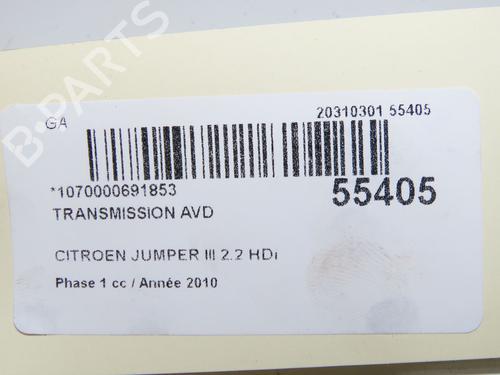 Right front driveshaft CITROËN JUMPER II Van 2.2 HDi 100 | BP32377319M39