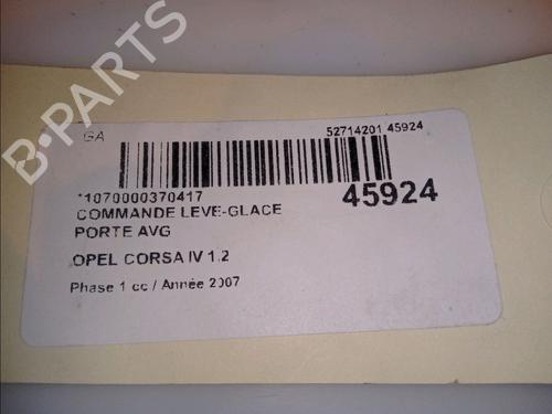Left front window switch OPEL CORSA D (S07) 1.2 (L08, L68) | BP11763021I27  - Image 5