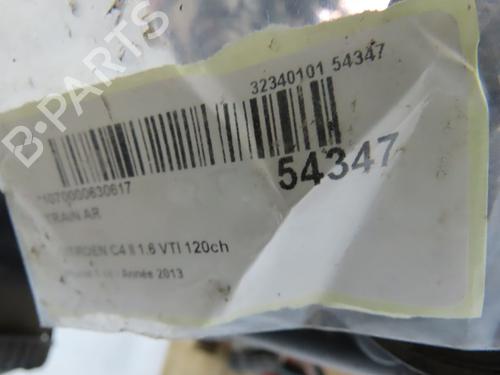 Rear axle CITROËN C4 II (NC_) 1.6 VTi 120 (NC5FS0, NC5FS9) | BP28829919M2