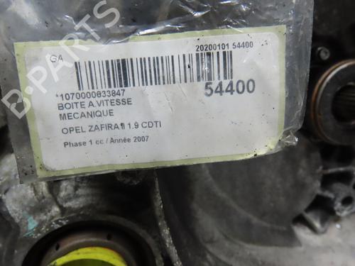 Used Gearbox OPEL ZAFIRA / ZAFIRA FAMILY B (A05) 1.9 CDTI (M75) (120 hp) 30714693