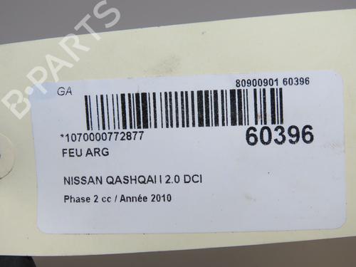 Achterlicht links Achterlicht links NISSAN QASHQAI I (J10, NJ10) 2.0 dCi (150 hp) 37455544 37455544
