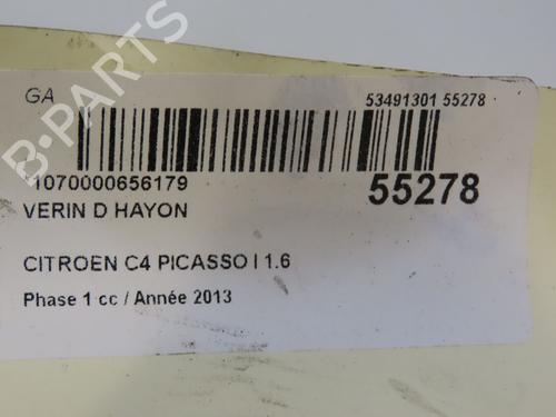 Tailgate lift support CITROËN C4 Picasso I MPV (UD_) 1.6 HDi 110 | BP29415182C138 