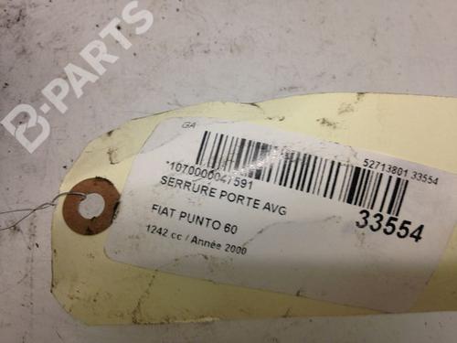 Front left lock FIAT PUNTO (188_) 1.2 60 (188.030, .050, .130, .150, .230, .250) | BP9594216C98 