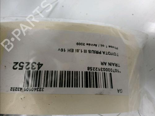 Used Rear axle Rear axle TOYOTA PRIUS (_W3_) 1.8 Hybrid (ZVW3_) (99 hp) 12521685 12521685