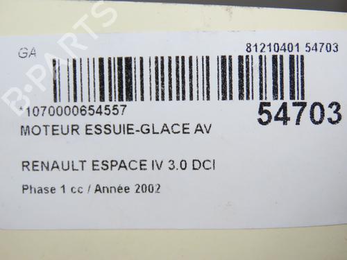 Viskermotor vindrude RENAULT ESPACE IV (JK0/1_) 3.0 dCi (JK0J, JK0V) (177 hp) 29577222