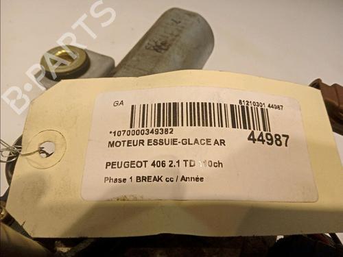 Used Rear wiper motor PEUGEOT 406 Break (8E/F) 2.1 TD 12V (109 hp) 11267593