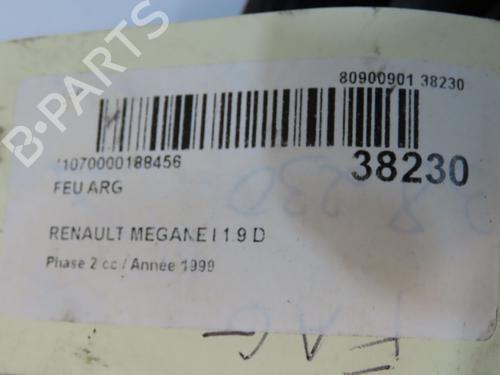 Used Left taillight Left taillight RENAULT MEGANE I (BA0/1_) 1.9 D Eco (BA0A, BA0U, BA0R) (64 hp) 33836510 33836510