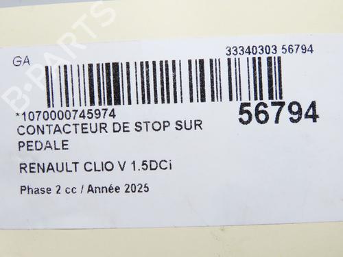 Electronic module RENAULT CLIO V (B7_) 1.5 Blue dCi 100 (B7AD) | BP33998762M83 - Image 4