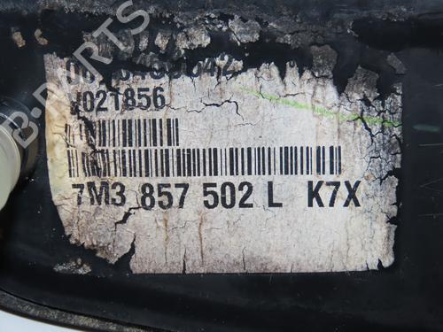 Right mirror VW SHARAN (7M8, 7M9, 7M6) 2.0 TDI | BP28831337C27 
