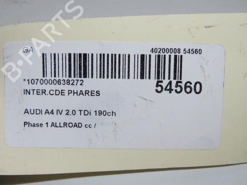 Used Headlight switch Headlight switch AUDI A4 B9 (8W2, 8WC) 2.0 TDI (150 hp) 40554269 40554269