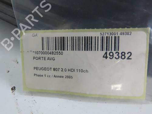 Left front door PEUGEOT 807 (EB_) 2.0 HDi | BP28831279C2 