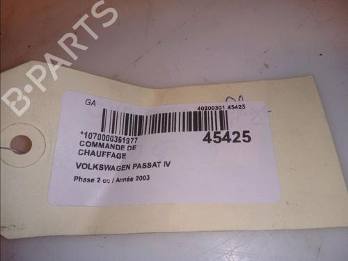 Climate control VW PASSAT B5.5 (3B3) 1.9 TDI | BP14951046I5 