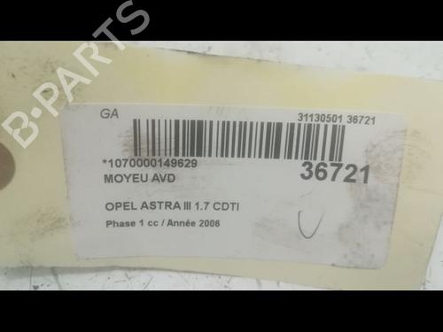 Used Left front steering knuckle OPEL ASTRA H GTC (A04) 1.7 CDTi (L08) (101 hp) 14875449