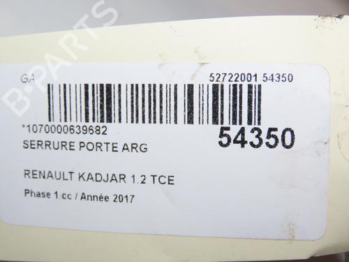 Rear left lock RENAULT KADJAR (HA_, HL_) 1.2 TCe 130 (HLMR) | BP28832011C100 