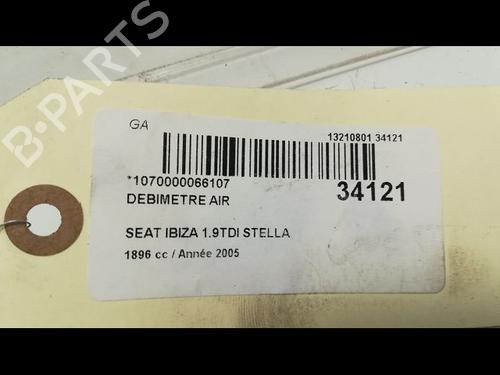 Used Mass air flow sensor SEAT IBIZA III (6L1) 1.9 TDI (100 hp) 9595441