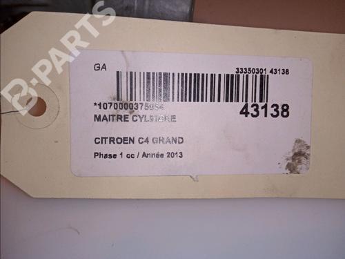 Brake master cylinder CITROËN C4 Grand Picasso II (DA_, DE_) 1.6 HDi / BlueHDi 115 | BP11100413M77 