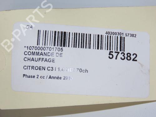 Used Climate control Climate control CITROËN C3 I (FC_, FN_) 1.4 HDi (68 hp) 32223370 32223370