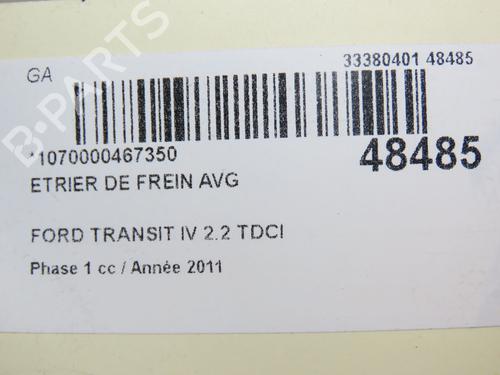 Used Left front brake caliper FORD TRANSIT Van (FA_ _) 2.2 TDCi (85 hp) 28967702