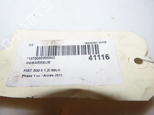 Starter FIAT 500 (312_) 1.2 (312AXA1A) | BP9618144M8 