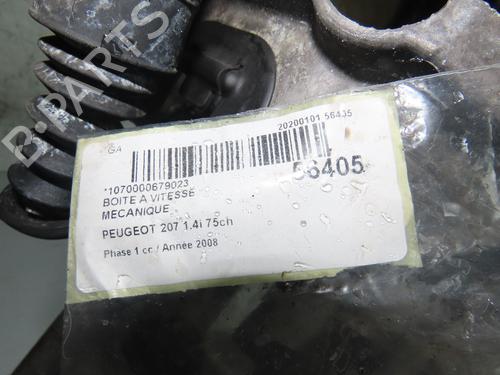 Gearbox PEUGEOT 207 (WA_, WC_) 1.4 | BP31155090M3 