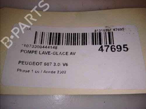 Washer pump PEUGEOT 607 (9D, 9U) 3.0 V6 24V | BP14952248E24 