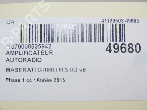 Electronic module MASERATI GHIBLI III (M157) 3.0 D | BP28830626M83 - Image 2