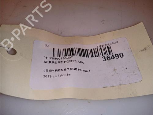 Used Rear left lock JEEP RENEGADE SUV (BU, B1, BV) 1.6 CRD (120 hp) 15742408