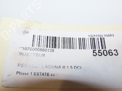 Spreder / Dyse RENAULT LAGUNA III Grandtour (KT0/1) 1.5 dCi (KT0A, KT0R, KT02) (110 hp) 29215983