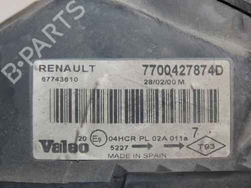 Left headlight RENAULT MEGANE I (BA0/1_) 1.4 16V (BA0D, BA1H, BA0W, BA10) | BP28832560C28 
