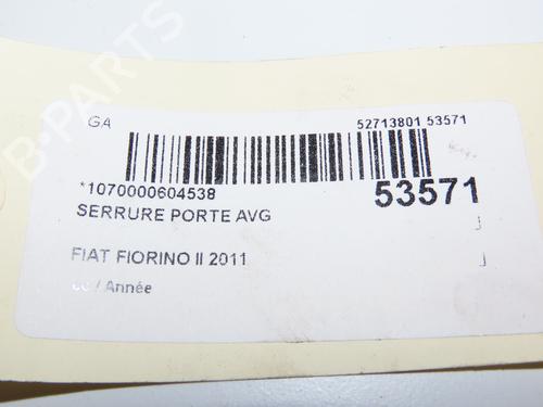 Front left lock FIAT FIORINO MPV (225_) 1.3 JTD Multijet | BP29441780C98 