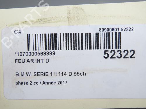 Right tailgate light BMW 1 (F20) 114 d | BP33008153C80  - Image 6