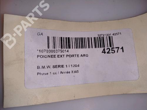 Rear left exterior door handle BMW 1 (E87) 120 d | BP11103230C130 