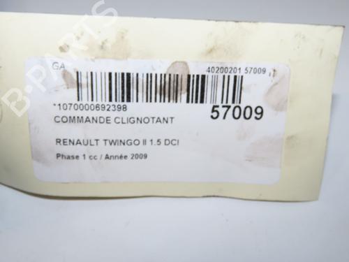 Steering column stalk RENAULT TWINGO II (CN0_) 1.5 dCi (CN0E) | BP39756462I23 - Image 4